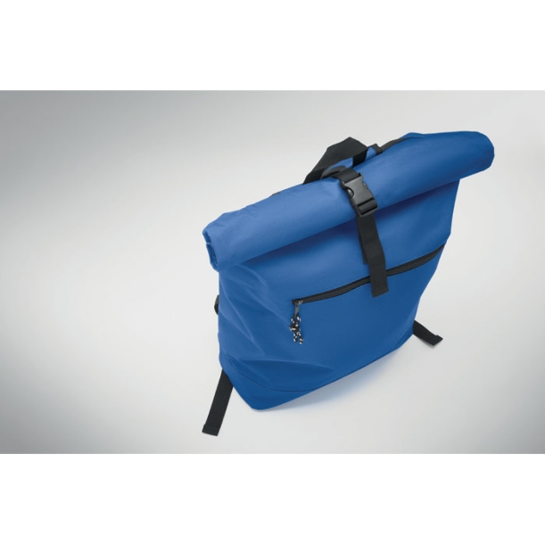 Рюкзак 600Dpolyester rolltop (королевский синий) (Изображение 3)