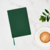 Ежедневник Latte soft touch недатированный, зеленый (Изображение 13)