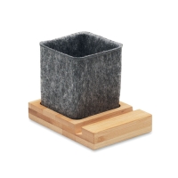 Подставка для телефона с ручкой (древесный)