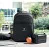 Охлаждающий рюкзак 300D RPET (черный) (Изображение 9)
