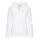 Толстовка &quot;Lady-Fit Hooded Sweat Jacket&quot;, белый_L, 75% х/б, 25% п/э, 280 г/м2