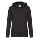 Толстовка &quot;Lady-Fit Hooded Sweat Jacket&quot;, черный_XL, 75% х/б, 25% п/э, 280 г/м2