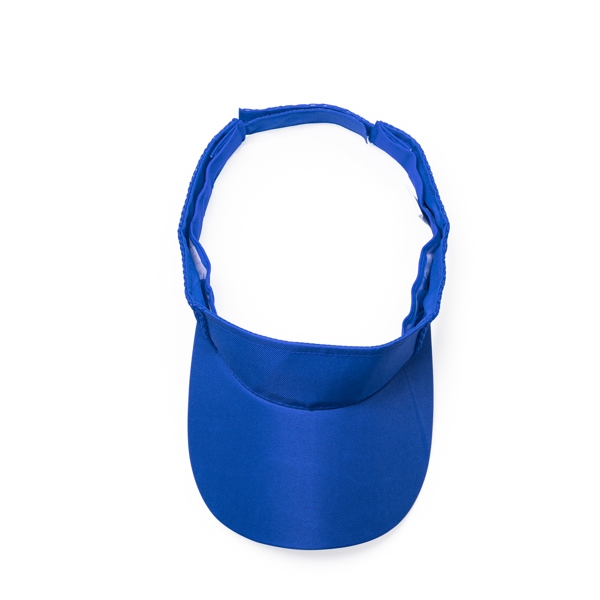 Козырек из мягкой микрофибры WIZER, Королевский синий (Изображение 1)