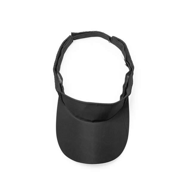 Козырек из мягкой микрофибры WIZER, Черный (Изображение 1)