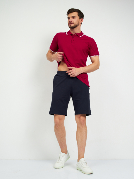Шорты мужские STAN хлопок/полиэстер/эластан 185, 93 (Темно-синий) 52/XL (Изображение 4)