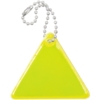 Светоотражатель Spare Care, треугольник, желтый неон (Изображение 1)