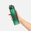 Бутылка для воды Flip, темно-зеленая (Изображение 9)