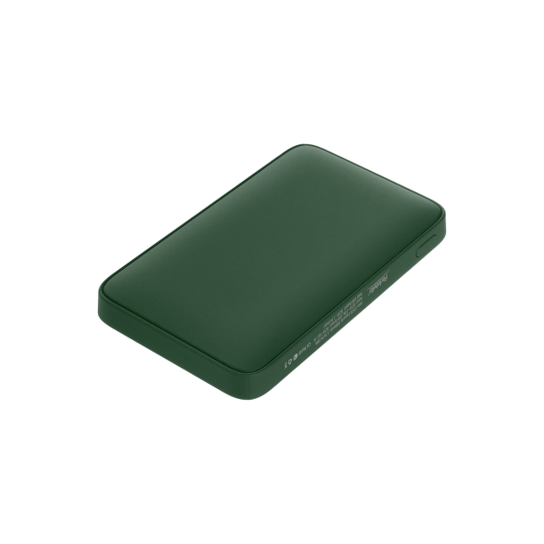 Внешний аккумулятор с подсветкой Ancor 5000 mAh, зеленый (Изображение 2)