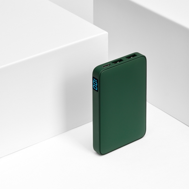 Внешний аккумулятор с подсветкой Ancor 5000 mAh, зеленый (Изображение 8)