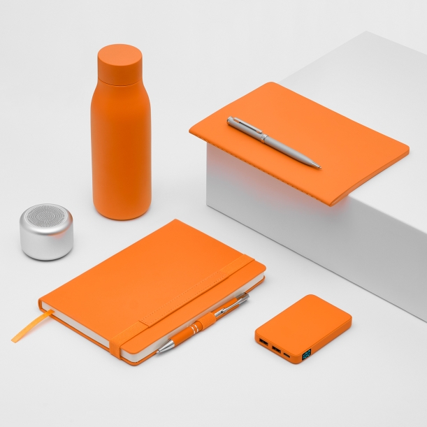 Внешний аккумулятор с подсветкой Ancor 5000 mAh, оранжевый (Изображение 11)