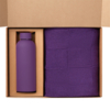 Подарочный набор Prima, Cella, фиолетовый (плед, термобутылка) (Изображение 3)
