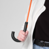 Зонт-трость Quantum, черный/оранжевый (Изображение 7)