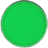 Лейбл из ПВХ с липучкой Menteqo Round, зеленый неон (Изображение 2)