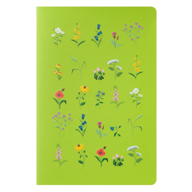 Блокнот Alpha slim, салатовый (Изображение 11)