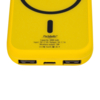 Внешний аккумулятор с беспроводной зарядкой Ultima Wireless Magnetic Lemoni 5000 mAh, желтый (Изображение 6)