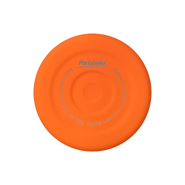 Термобутылка вакуумная герметичная Prima, оранжевая (Изображение 5)