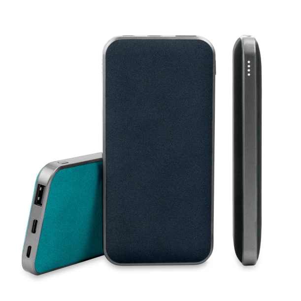 Внешний аккумулятор In Velour 10000 mAh, серый (Изображение 6)