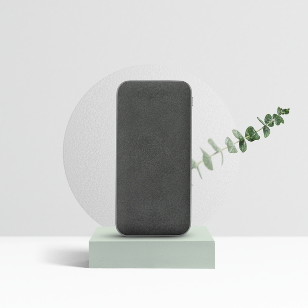 Внешний аккумулятор In Velour 10000 mAh, серый (Изображение 9)
