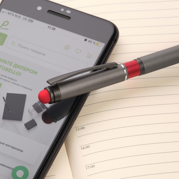 Шариковая ручка IP Chameleon, красная (Изображение 5)