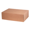 Подарочная коробка универсальная средняя, крафт, 345 х 255 х 110мм (Изображение 2)