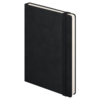 Ежедневник Marseille BtoBook недатированный, черный (без упаковки, без стикера) (Изображение 3)