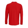 Рубашка поло с длинным рукавом Prime LSL, красная, размер XL (Изображение 3)
