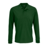 Рубашка поло с длинным рукавом Prime LSL, темно-зеленая, размер XS (Изображение 1)