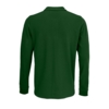 Рубашка поло с длинным рукавом Prime LSL, темно-зеленая, размер XS (Изображение 3)