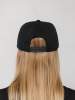 Бейсболка Snapback с прямым козырьком, черная (Изображение 8)