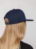 Бейсболка Snapback с прямым козырьком, темно-синяя (Изображение 7)