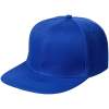 Бейсболка Snapback с прямым козырьком, ярко-синяя (Изображение 1)
