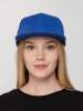 Бейсболка Snapback с прямым козырьком, ярко-синяя (Изображение 5)