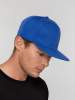Бейсболка Snapback с прямым козырьком, ярко-синяя (Изображение 8)