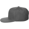 Бейсболка Snapback с прямым козырьком, серая (Изображение 2)