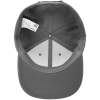 Бейсболка Snapback с прямым козырьком, серая (Изображение 4)