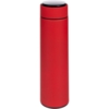 Смарт-бутылка с заменяемой батарейкой Long Therm Soft Touch, красная (Изображение 1)
