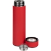 Смарт-бутылка с заменяемой батарейкой Long Therm Soft Touch, красная (Изображение 2)