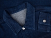 Куртка джинсовая O1, темно-синяя, размер M/L (Изображение 6)