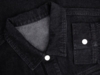 Куртка джинсовая O1, черная, размер XS/S (Изображение 2)