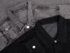 Куртка джинсовая O1, черная, размер XS/S (Изображение 6)