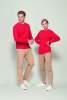 Свитшот унисекс Comet, серый меланж, размер L (Изображение 5)