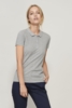 Рубашка поло женская Planet Women, серый меланж, размер XL (Изображение 4)