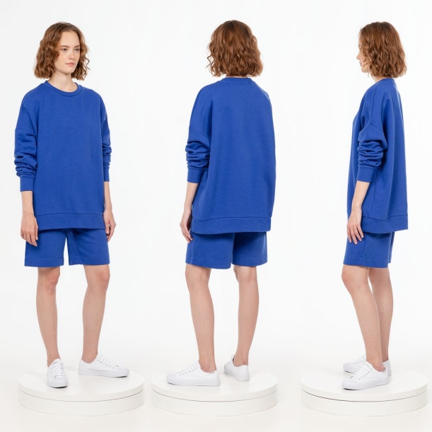 Свитшот унисекс S2, синий, размер XL/XXL (Изображение 3)