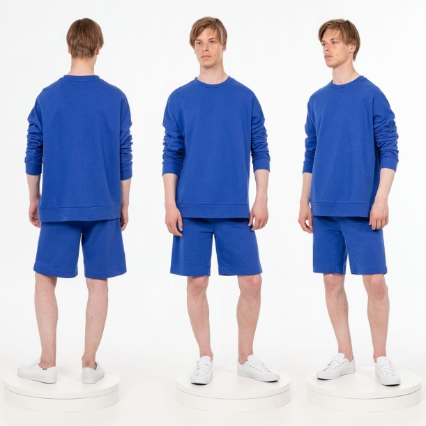 Свитшот унисекс S2, синий, размер XL/XXL (Изображение 5)