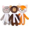 Мягкая игрушка Beastie Toys, котик с белым шарфом (Изображение 4)