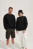 Свитшот унисекс Authentic, серый меланж, размер L (Изображение 6)