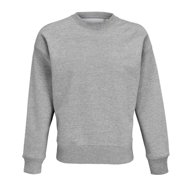 Свитшот унисекс Authentic, серый меланж, размер 3XL (Изображение 1)