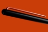 Шариковая ручка GrafeeX в чехле, черная с красным (Изображение 2)