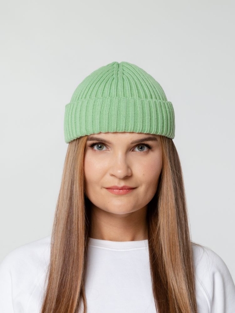 Шапка Hipsta, зеленая (мятная) (Изображение 4)