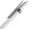 Ручка шариковая Prodir DS5 TSM Metal Clip, белая с серым (Изображение 5)